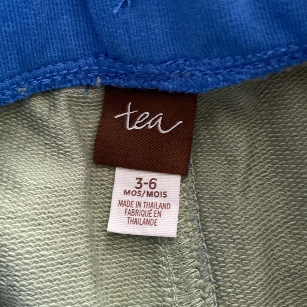 Elastic Drawstring Striped Shorts - Tea - Picture 3 of 7